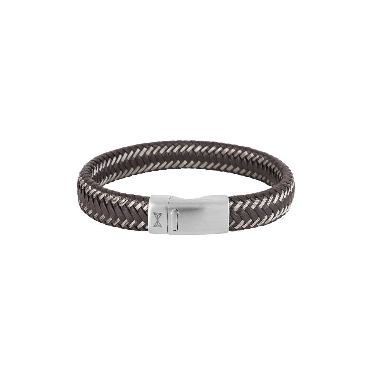 Armband Iron John Metal Brown  (21.0cm)