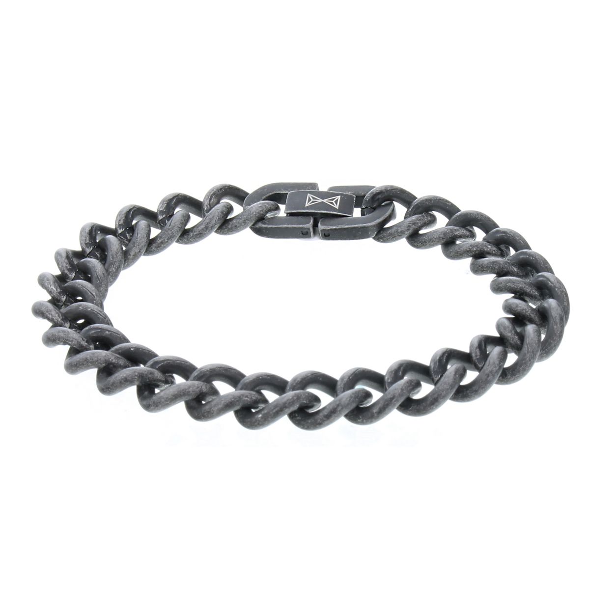 Ferro Gourmette Satin - Antique Armband Metaal Antiek L Heren
Metaal afwerking: verticale satijn
Plating: Antique-look
Materiaal sluiting 316L Edelstaal
Maat cm 21
