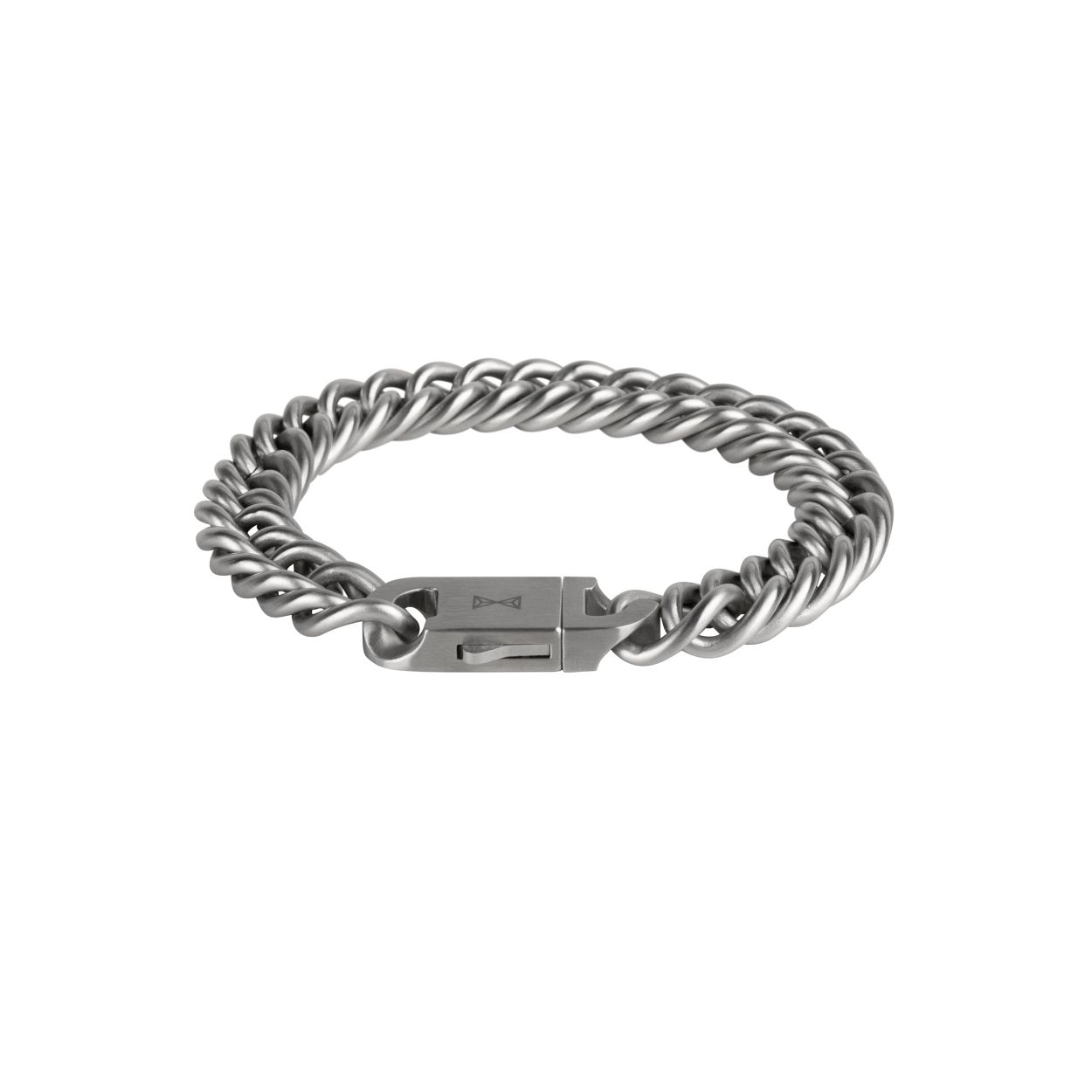 Gourmette Evelen Satin - Inox (21cm)