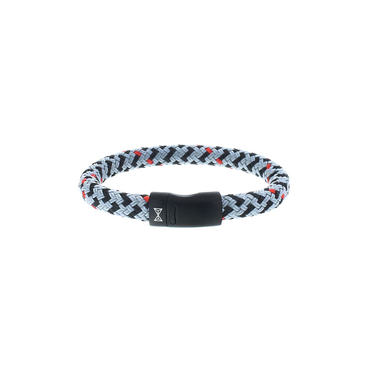 Metaal afwerking: verticale satijn
Plating: geen
Materiaal sluiting 316L Edelstaal
Maat cm 19.5
Breedte 6mm
rope
