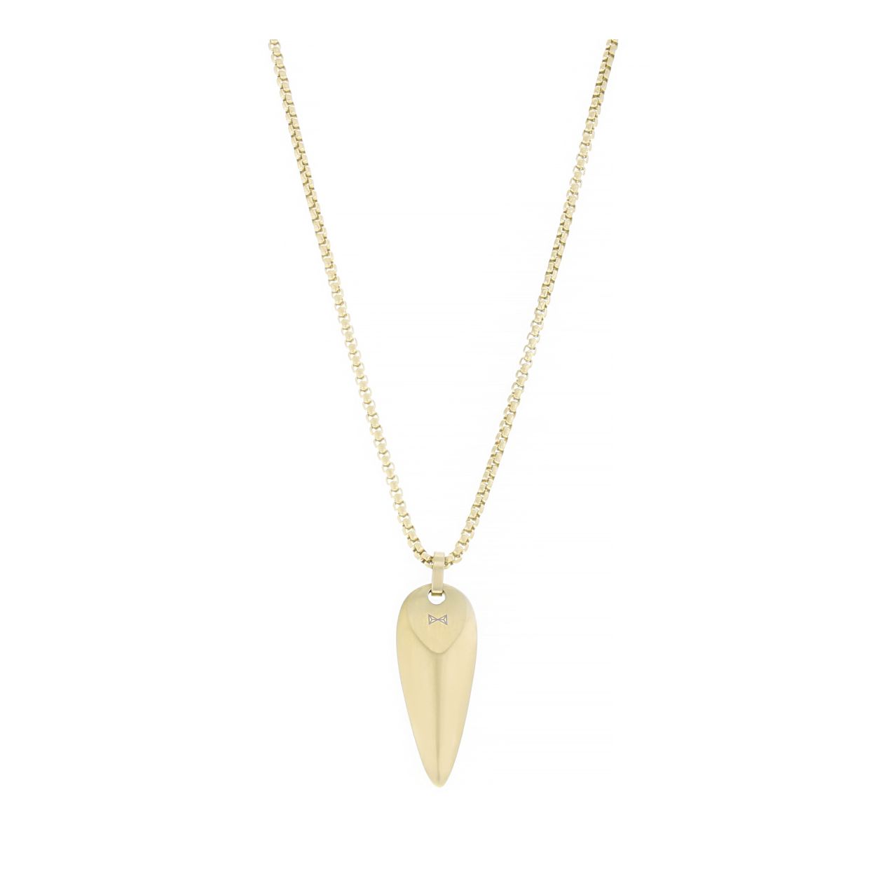 Metaal afwerking: verticale satijn
Plating: Yellow Goldplated
Materiaal sluiting 316L Edelstaal
Maat cm 60+10
