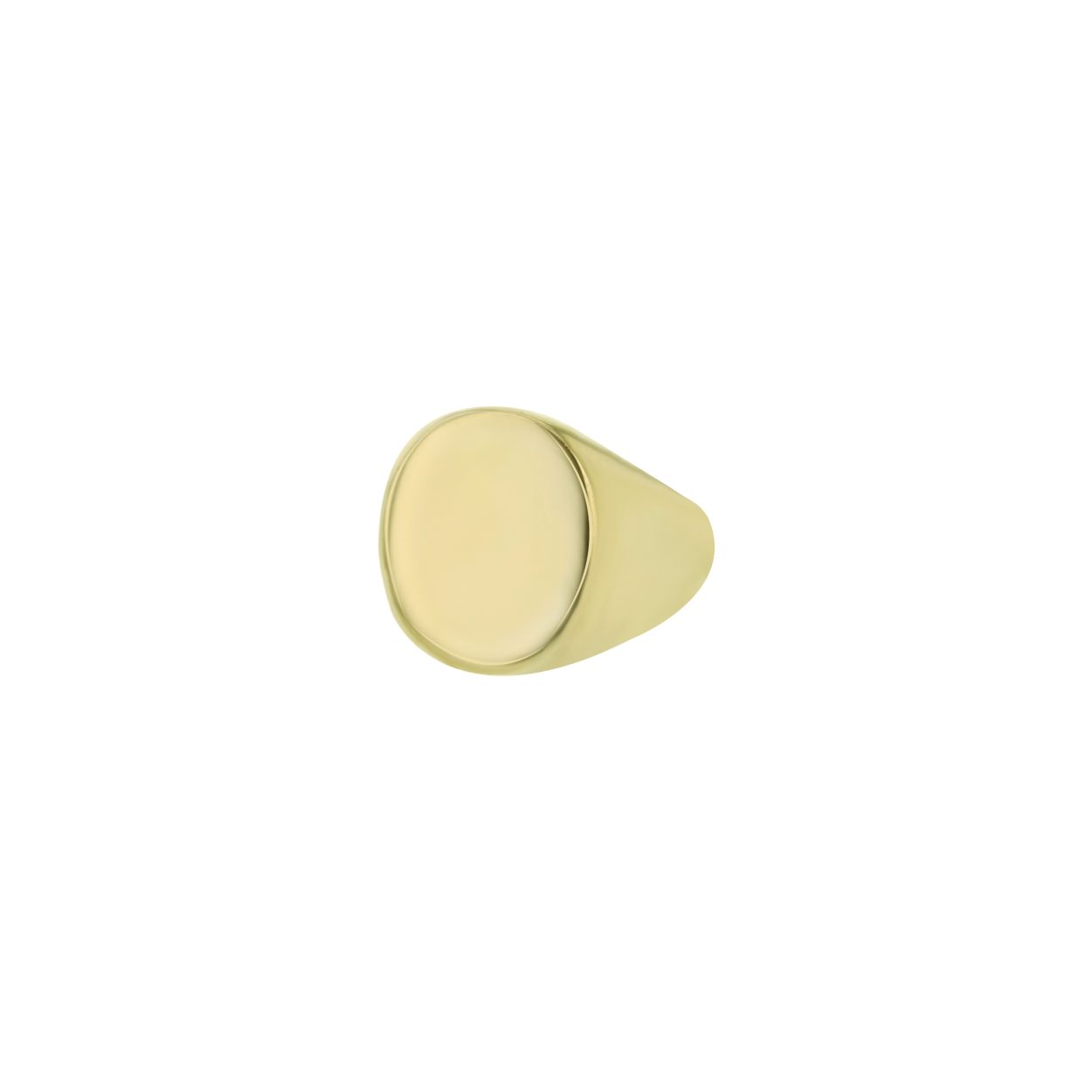Dit tijdloze model staat bekend om zijn pure eenvoud en klassieke uitstraling. Draag het rond je ringvinger of pink of combineer het met andere Aze-sieraden. Deze ronde zegelring is gemaakt van geborsteld goudkleurig 316L staal. Afgewerkt met het Aze-logo aan de binnen- en buitenkant van de ring.