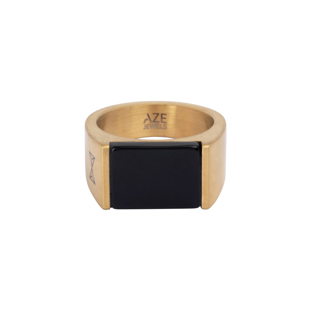Ring Signet Rocks Onyx - Dore (20 / 63)