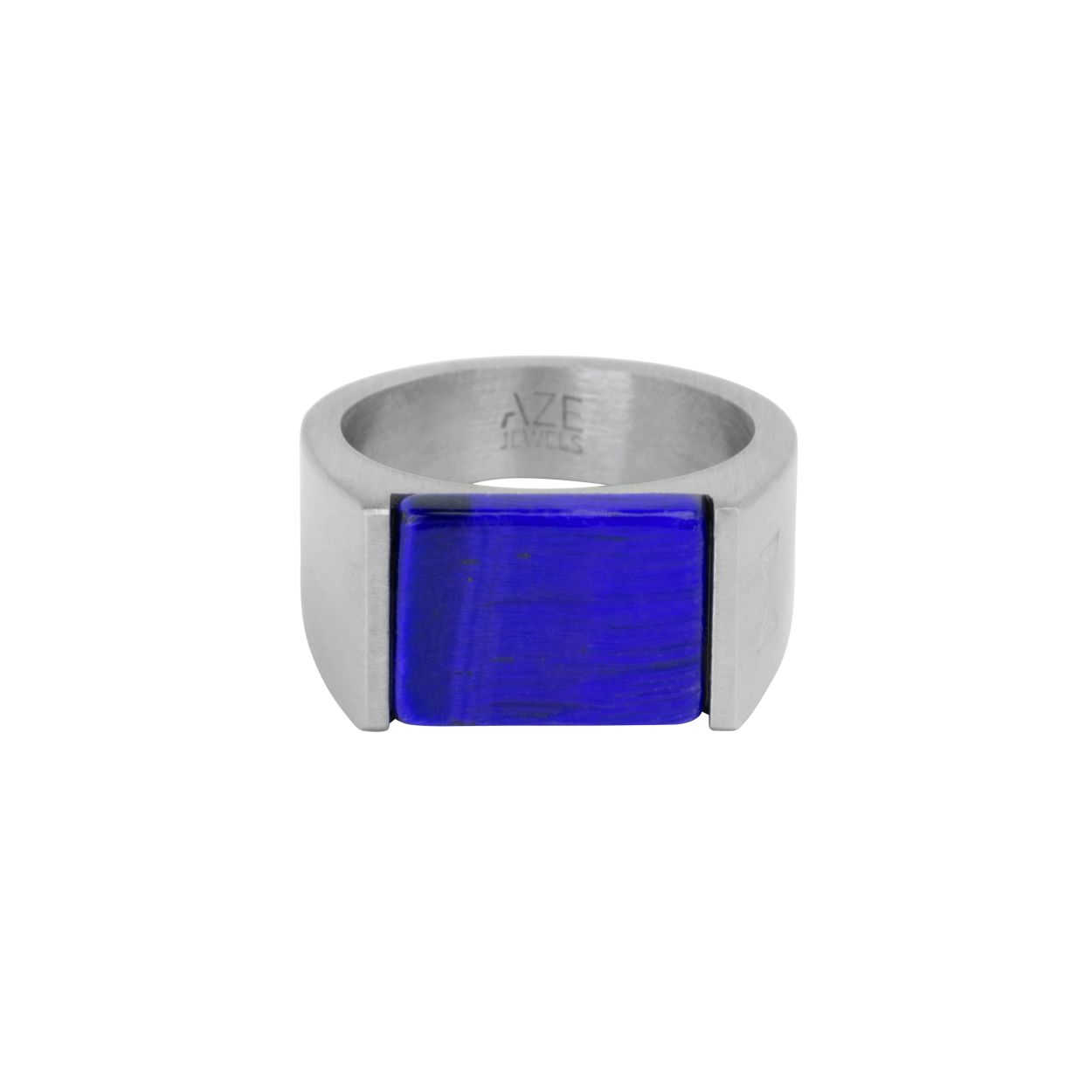 Ring Signet Rocks Lapis - Inox (20 / 63)