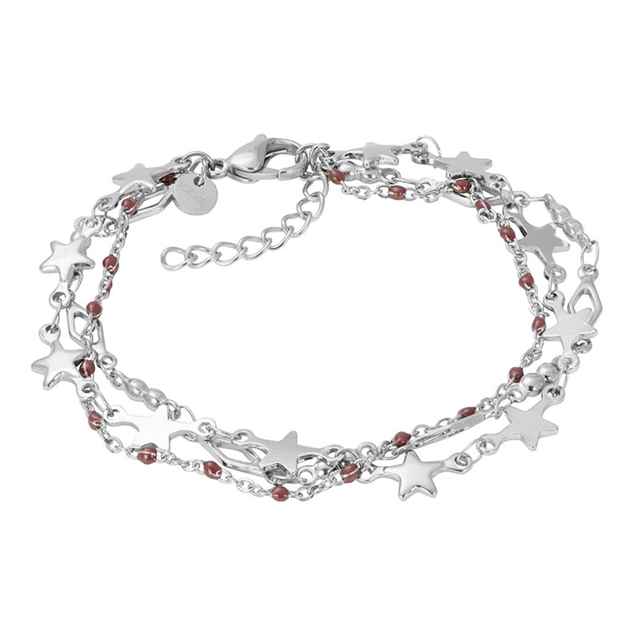 Armband Kenya (bruin bedels)