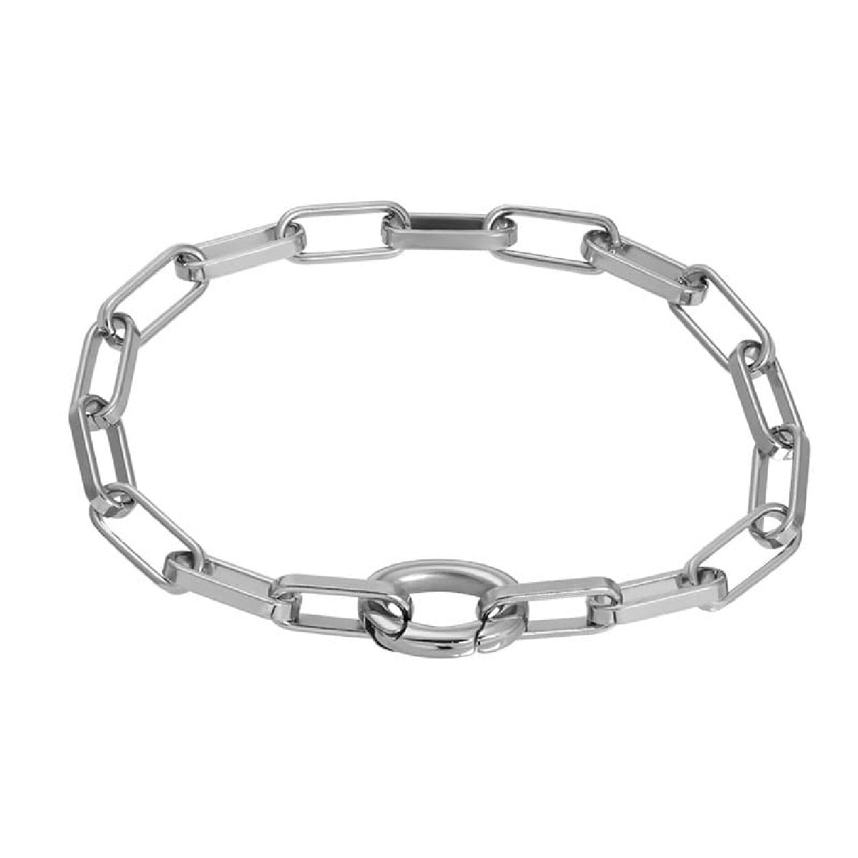 Deze armband is van het merk iXXXi Jewelry. Het damessieraad is zilver van kleur. De armband is 990 millimeter.