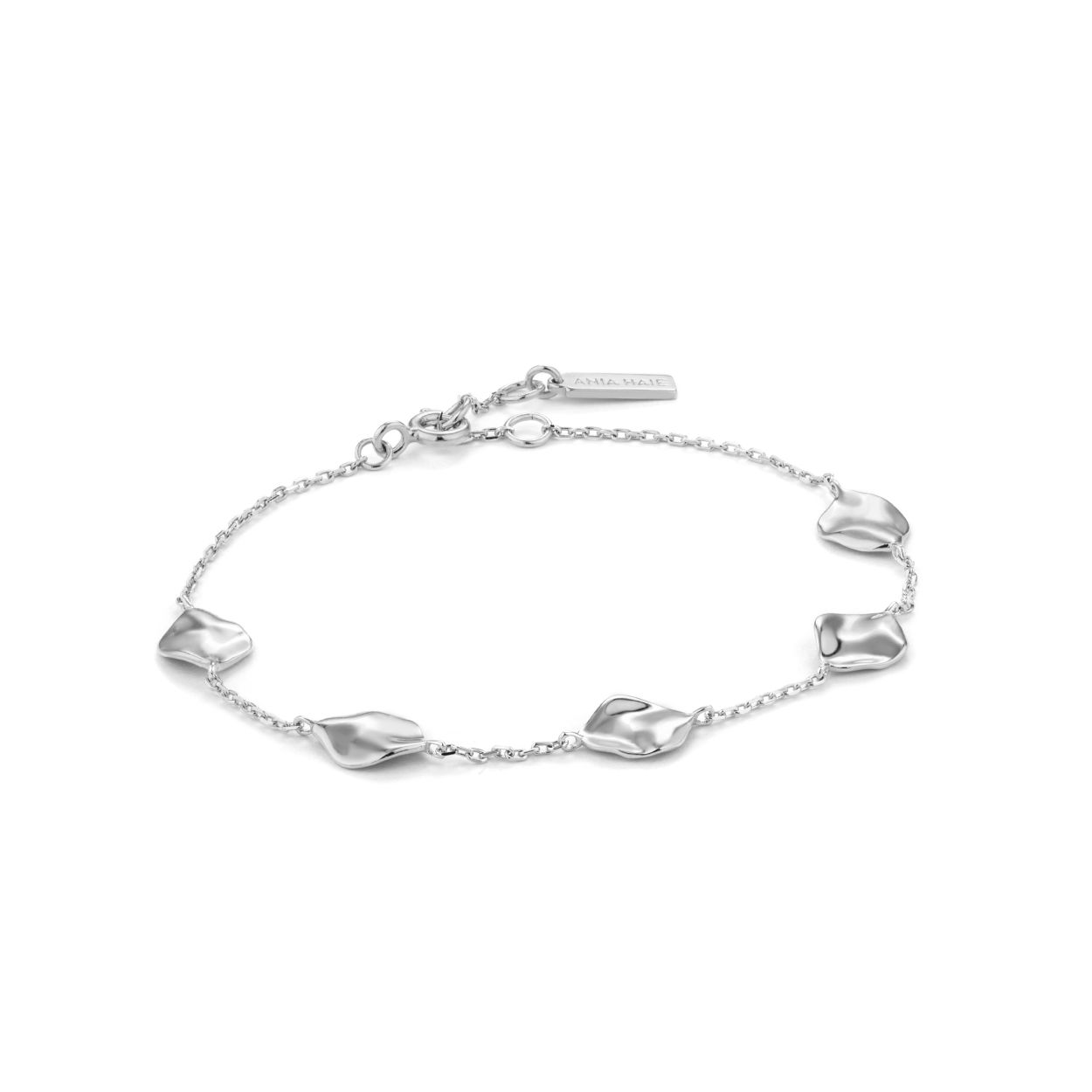 Ania Haie AH B017-03H Armband Zilver - 16.5 - 18.5 cm
