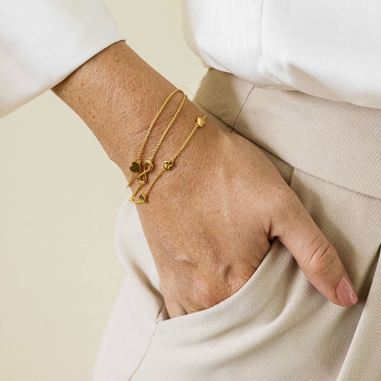 Gisser Jewels Zilver armband zilver B1026Y