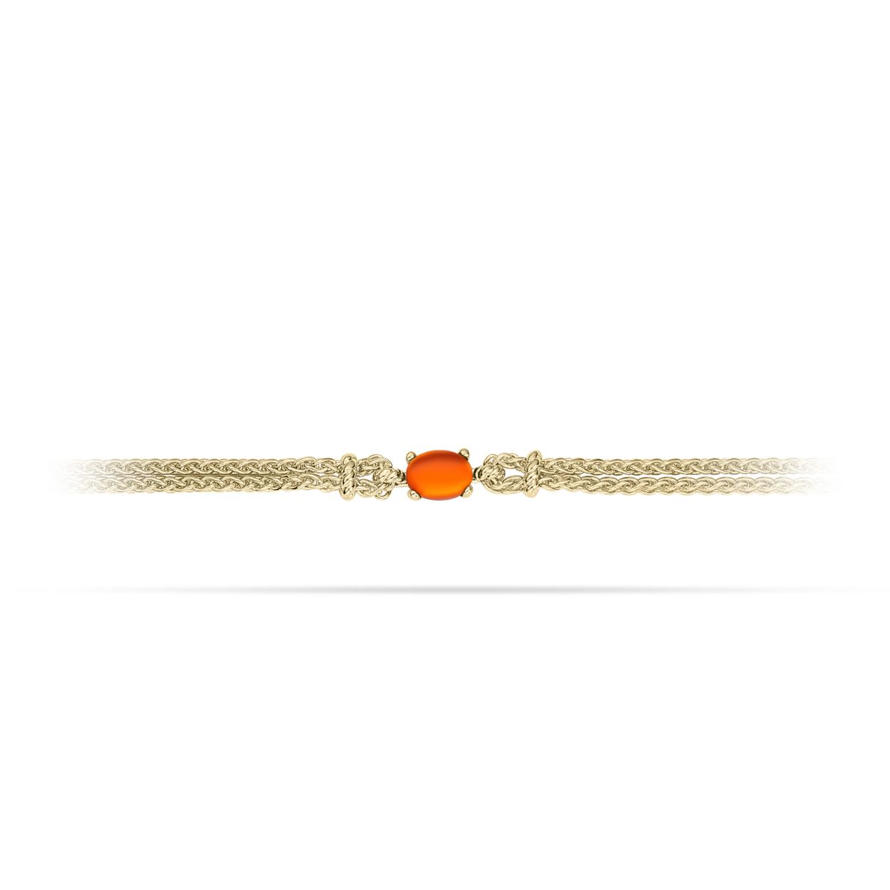 Armband uit de Dashing Details collectie van Gisser Jewels gemaakt van Geel Goud Verguld Zilver. De lengte is 18+3 cm en de breedte is 6 mm.