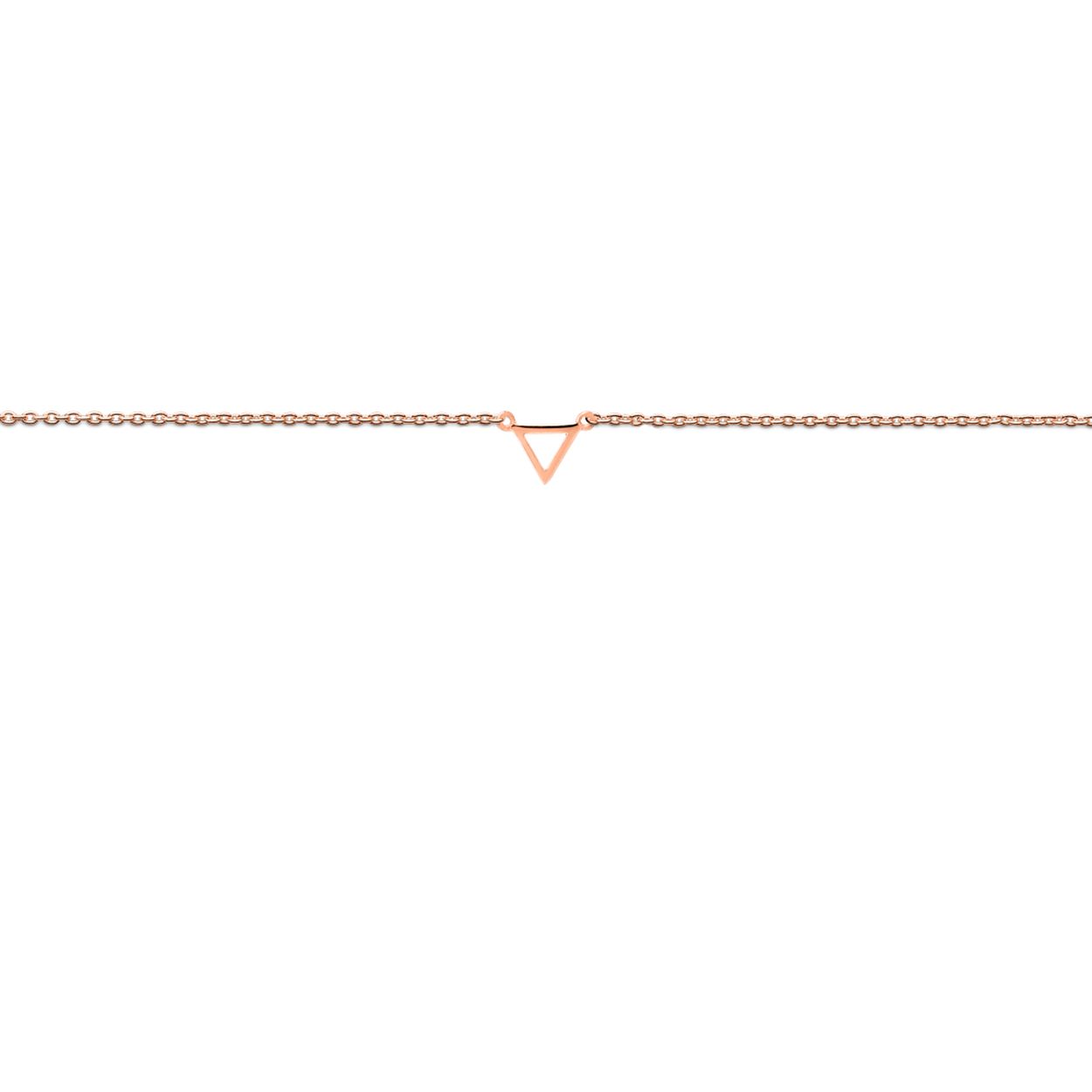 Heart To Get Armband Goudkleurig Klein Driehoek Is Van De Believe In The Impossible Collectie
