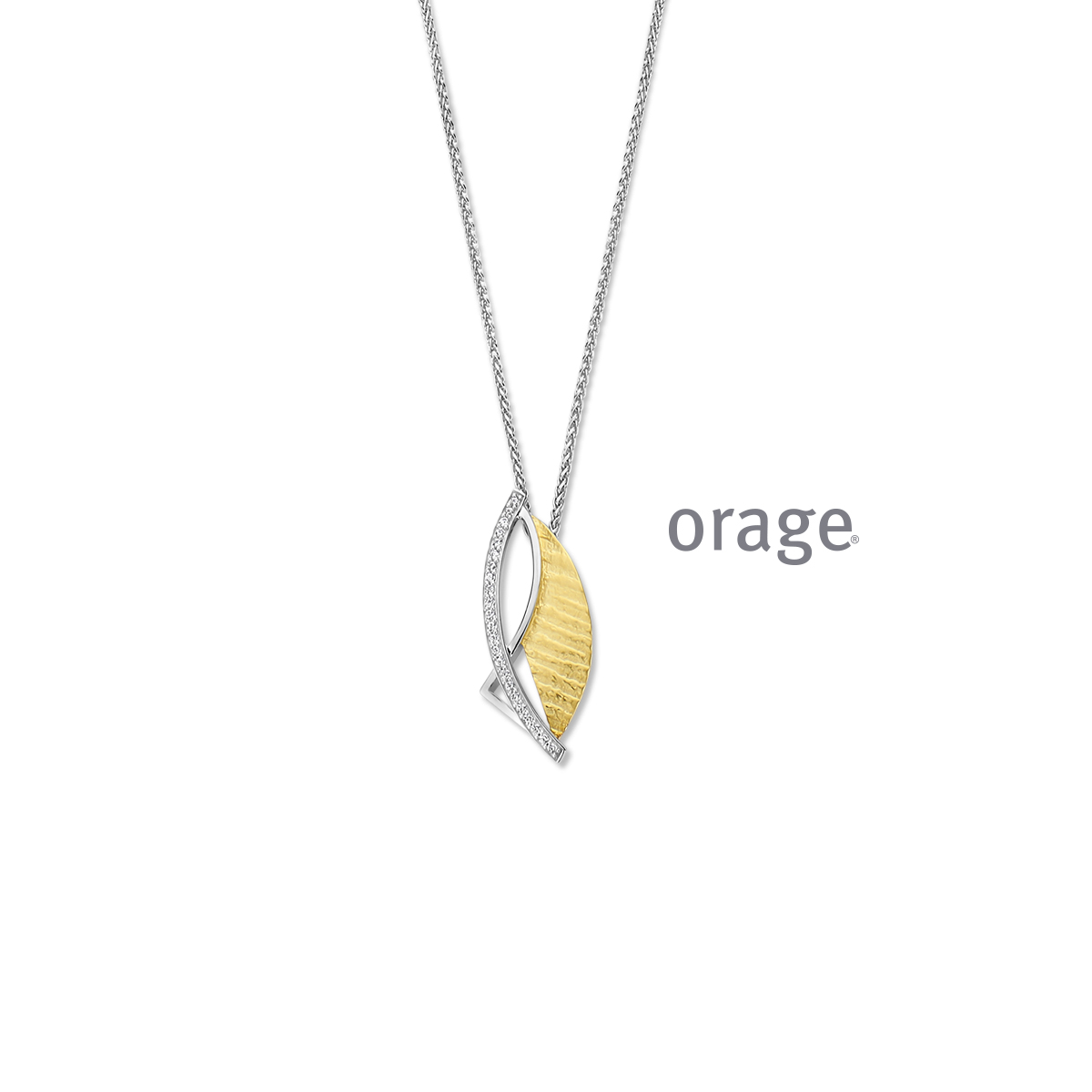 Ketting zilver Orage