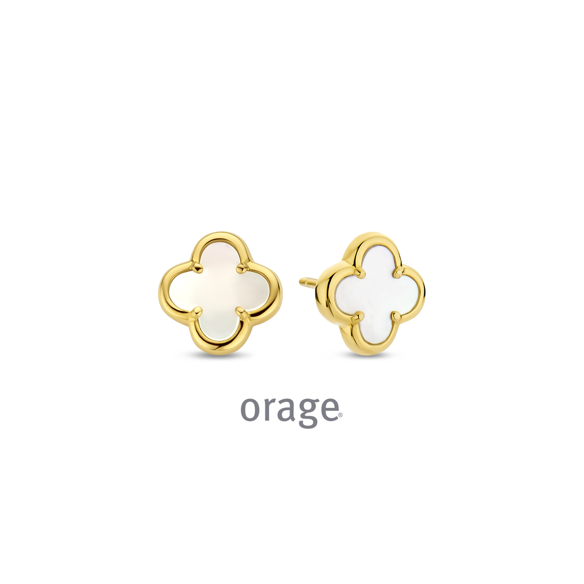 Oorringen zilver Orage