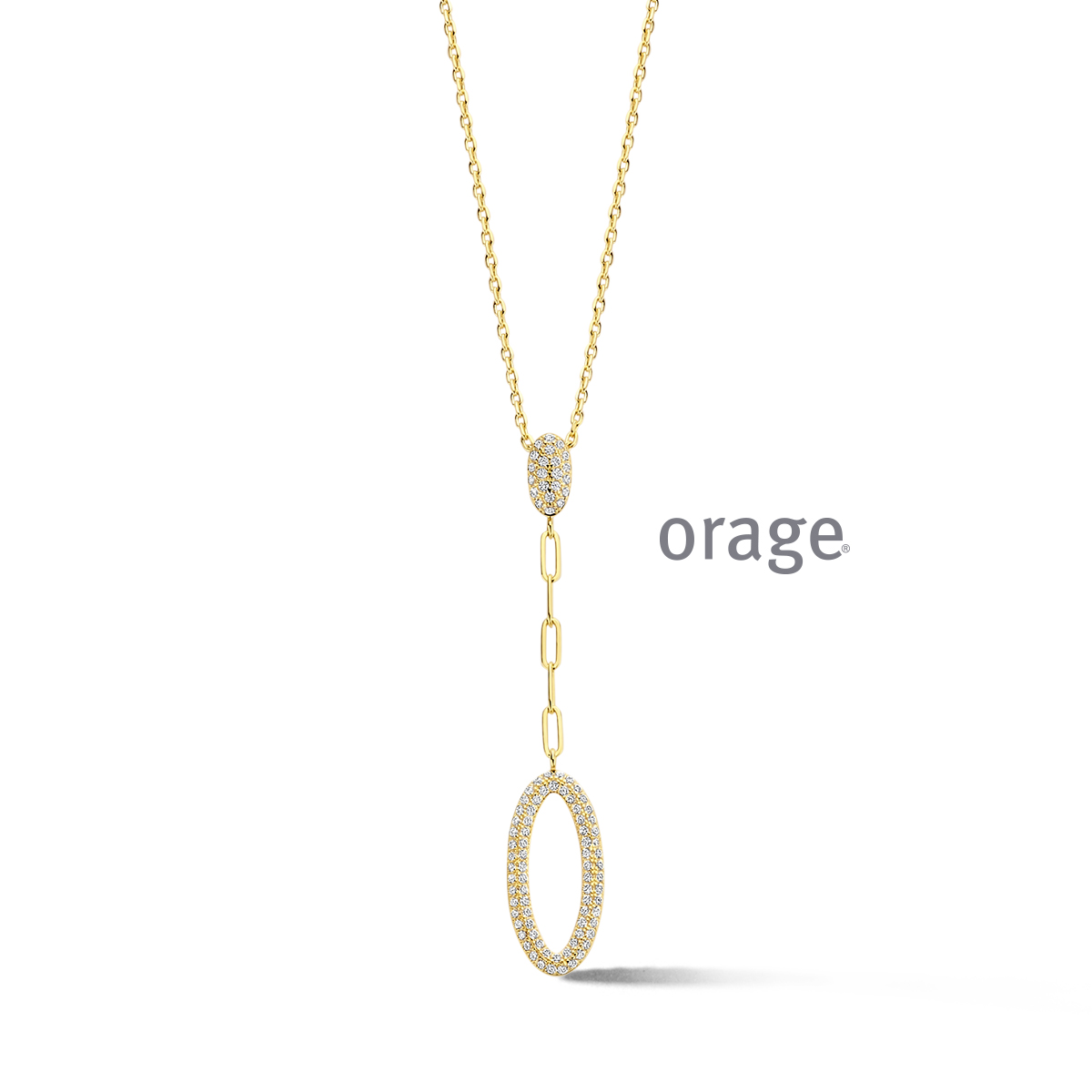 Ketting zilver Orage