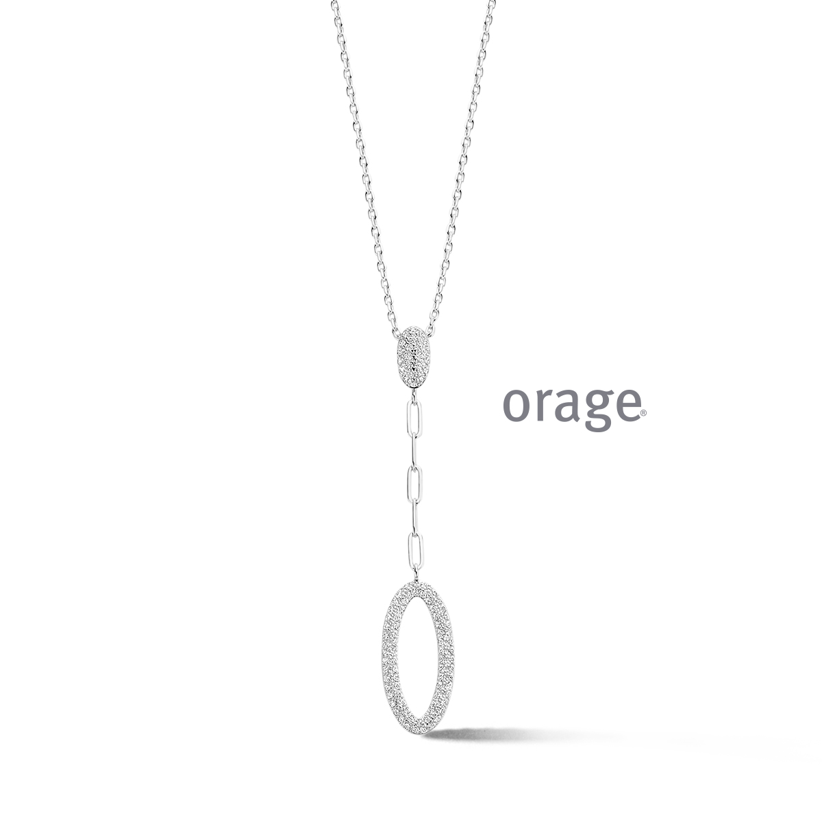 Ketting zilver Orage