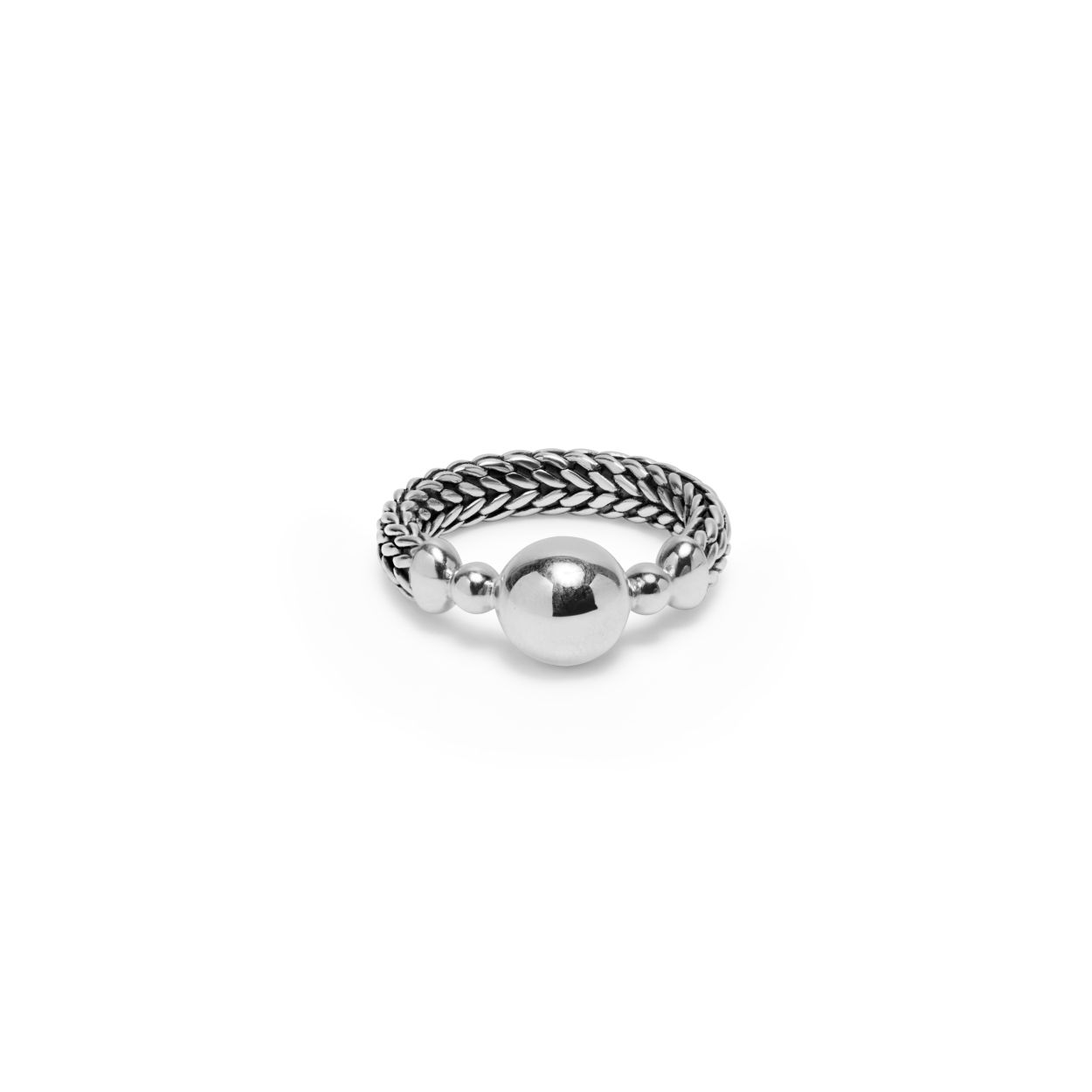 Buddha to Buddha - 003/16.5/Ring Batas Sphere Zilver - 001J020030178
