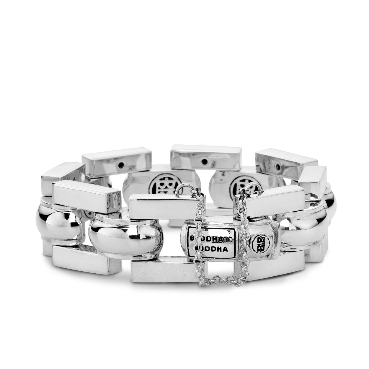 030 E - Batul 2 cm Bracelet Silver