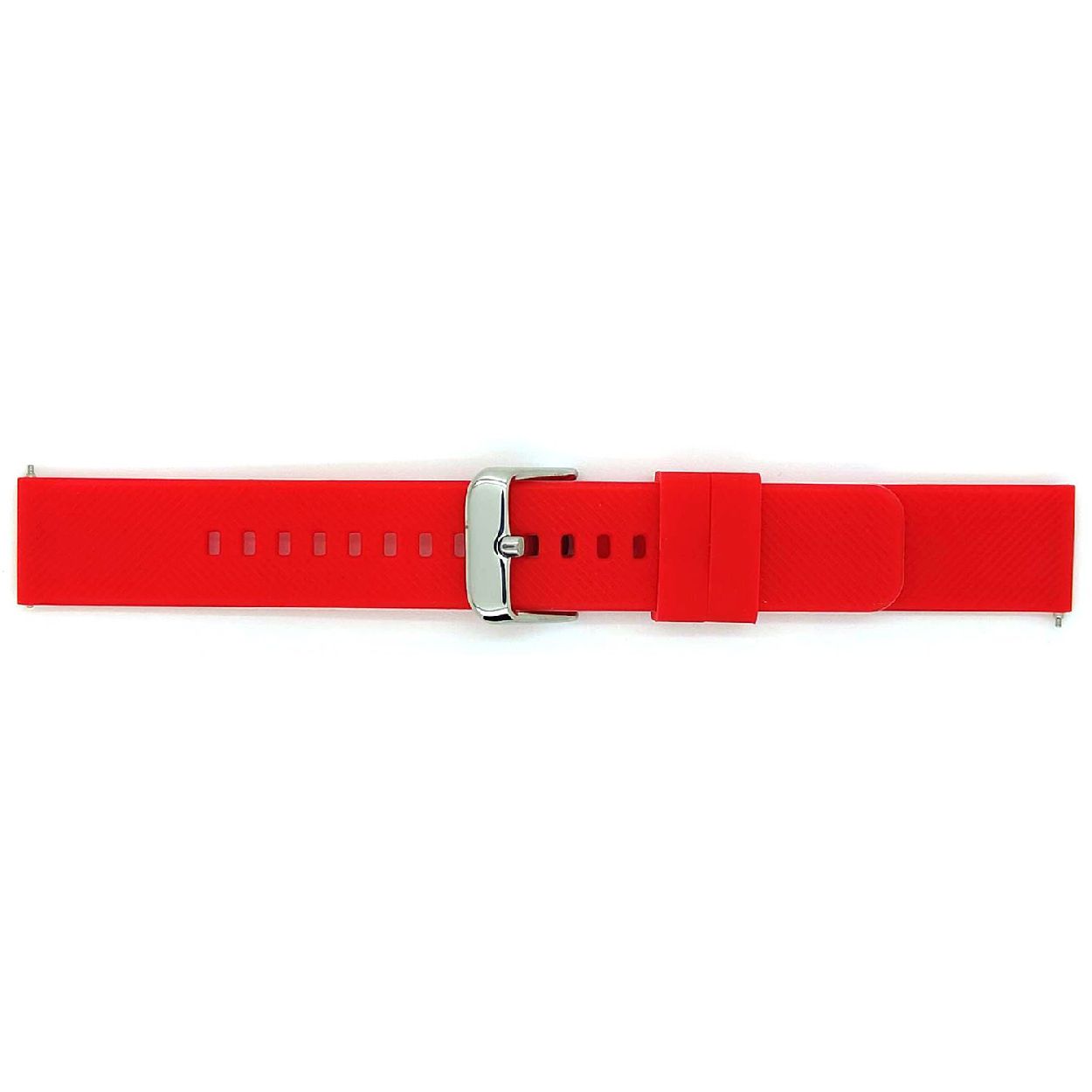 Horlogeband Rood Silicone