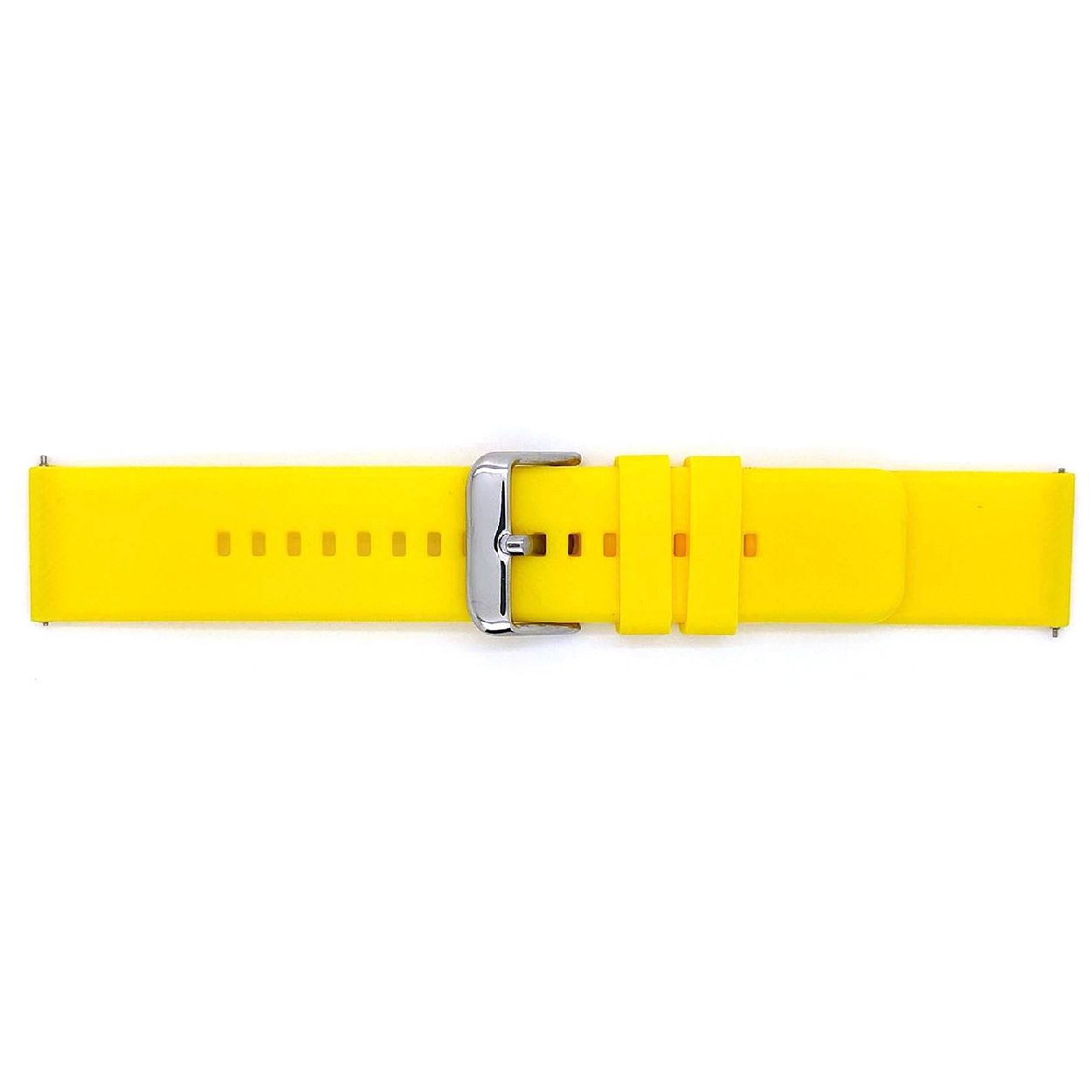 Horlogeband Geel Silicone