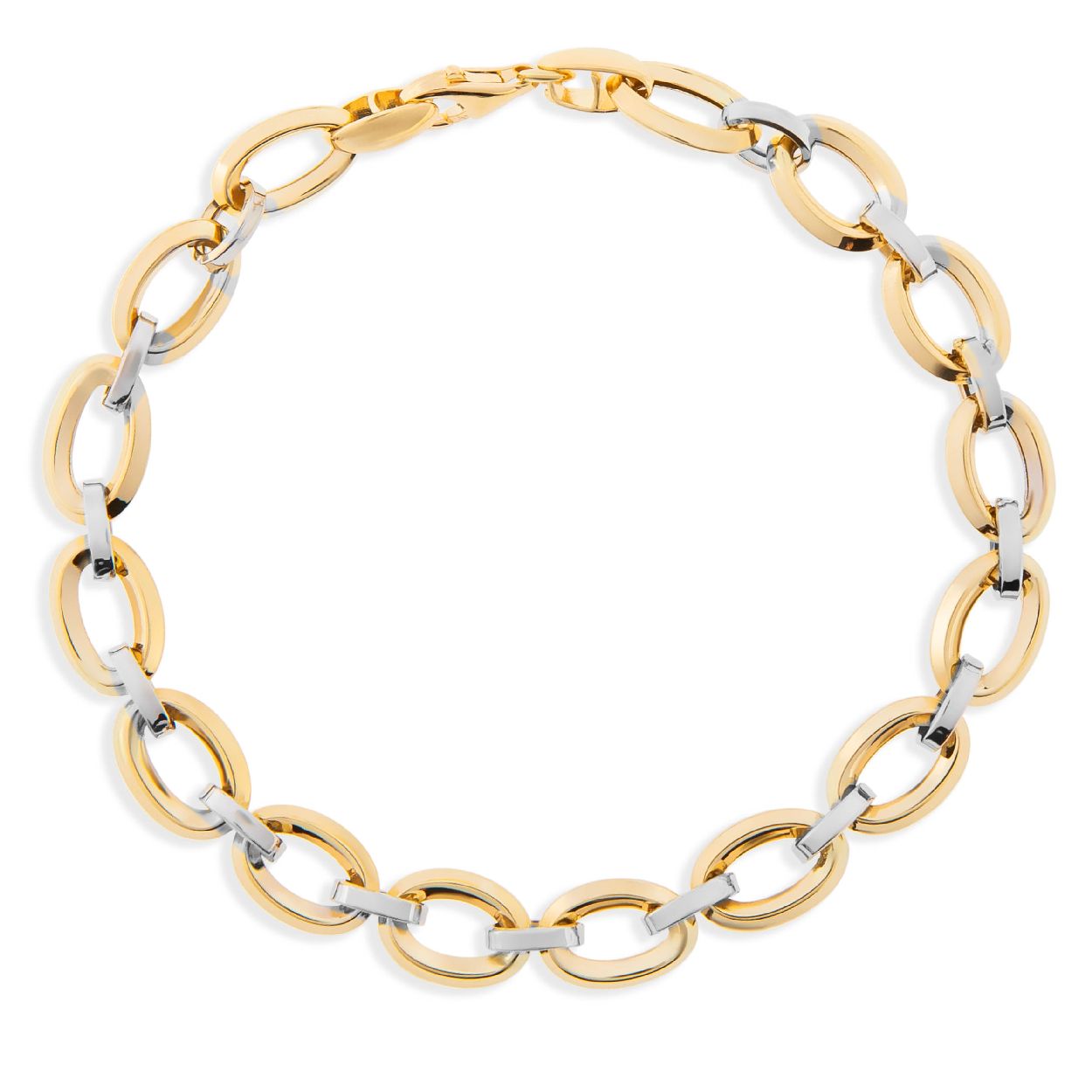 Deze armband is van het merk Swing Jewels. Het is een damessieraad gemaakt van goud, 14 karaat, (legering: 0.585).