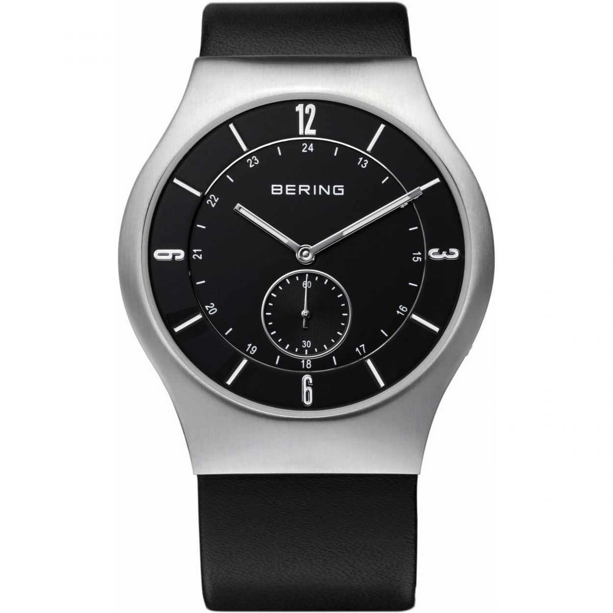 Dit Bering horloge heeft een prachtige klassieke uitstraling. Het horloge is gemaakt van edelstaal en wordt gedragen door heren.
