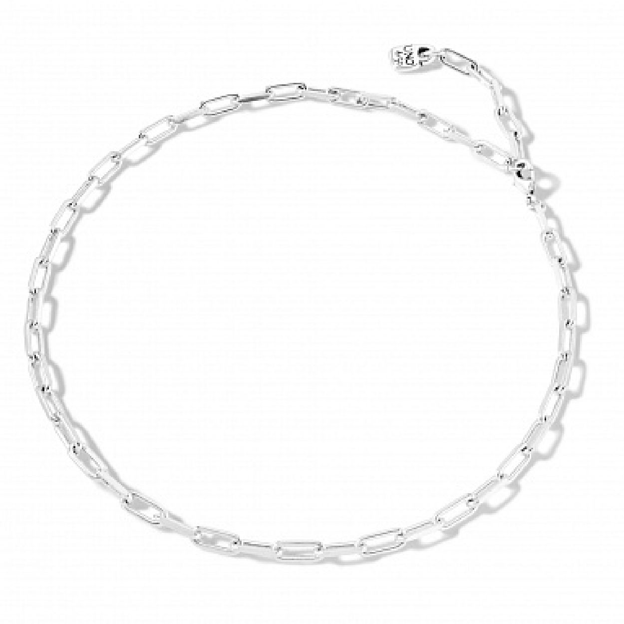 Deze collier is van het merk UNO de 50. Het is een damessieraad gemaakt van metaal. De collier is zilver van kleur. De maat van het sieraad is 32.