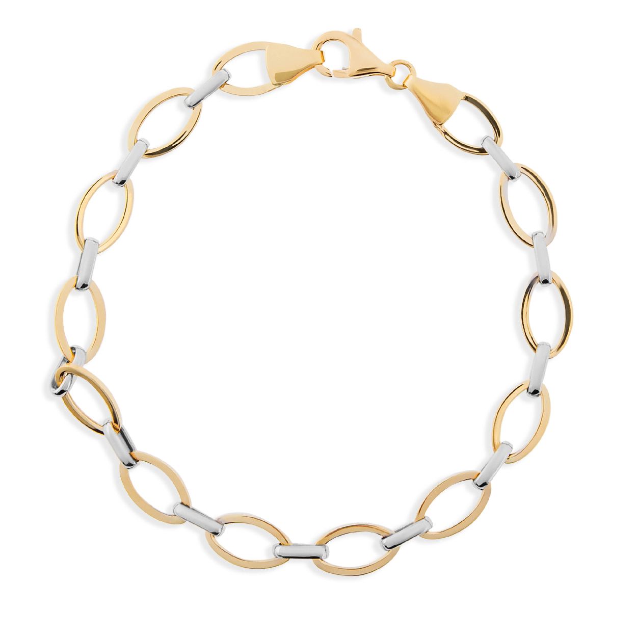 Dit is een armband van het merk Swing Jewels. Dit sieraad is gemaakt van goud.