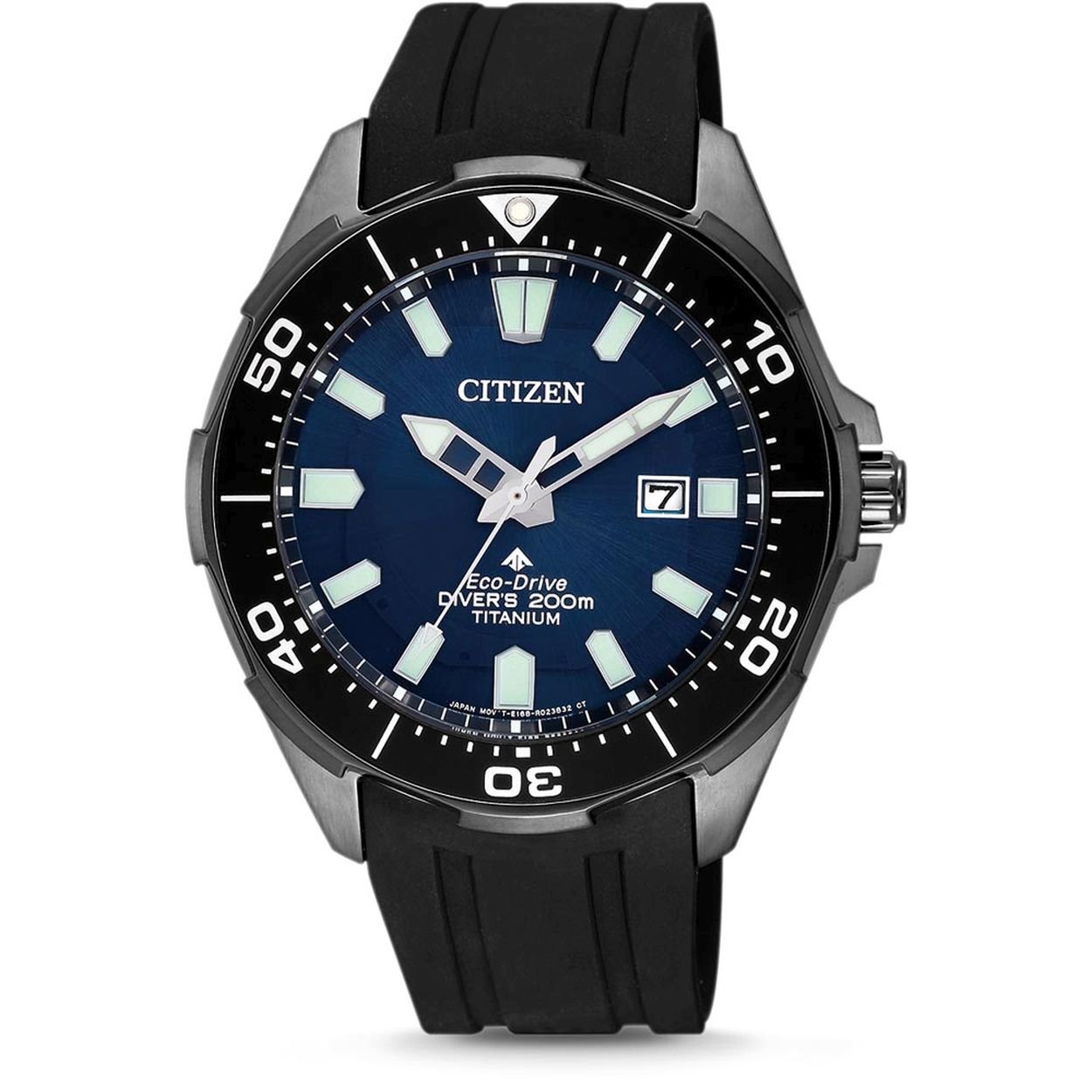 Dit Diver horloge van Citizen is een gecertificeerd duikershorloge. Het horloge heeft een zilverkleurige kast en band gemaakt van edelstaal. Het horloge heeft een datum functie, mineraal glas, en is tot 20 ATM waterdicht.

Dit Citizen horloge is voorzien van Eco-drive techniek, waardoor u nooit meer een nieuwe batterij hoeft in te zetten. De accu in het horloge wordt opgeladen door lichtinval op de wijzerplaat




