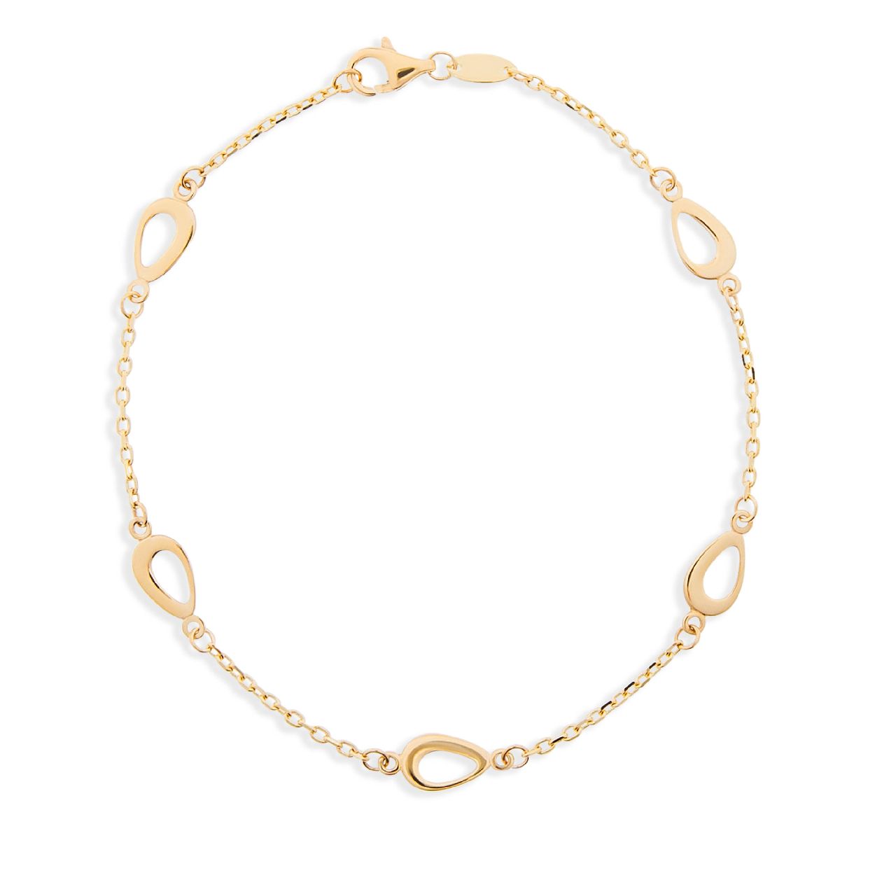 Dit is een armband van het merk Swing Jewels. De kleur van het sieraad is geelgoud.