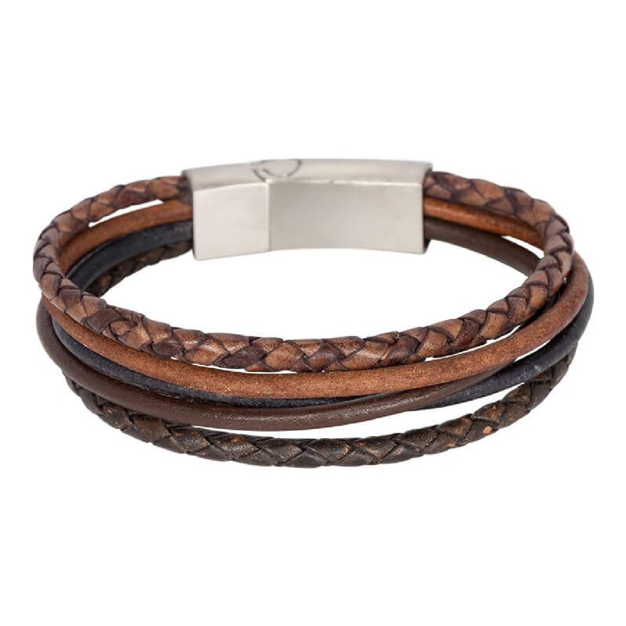 Deze armband is van het merk iXXXi Jewelry. Het is een herensieraad. De armband is 210 millimeter.