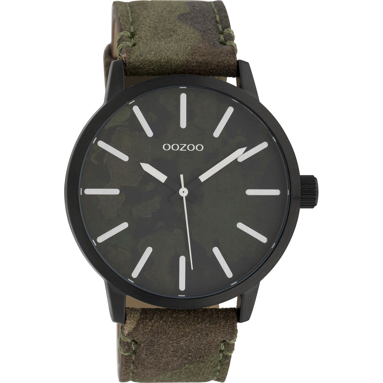 OOZOO Camouflage horloge (45 mm) - Meerkleurig C10003
