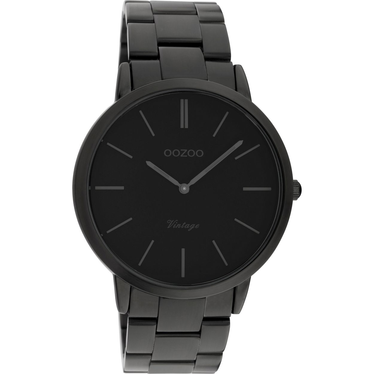 Dit is een horloge uit de collectie OOZOO Vintage  van het merk Oozoo. Het heeft een ronde kast in maat 42.