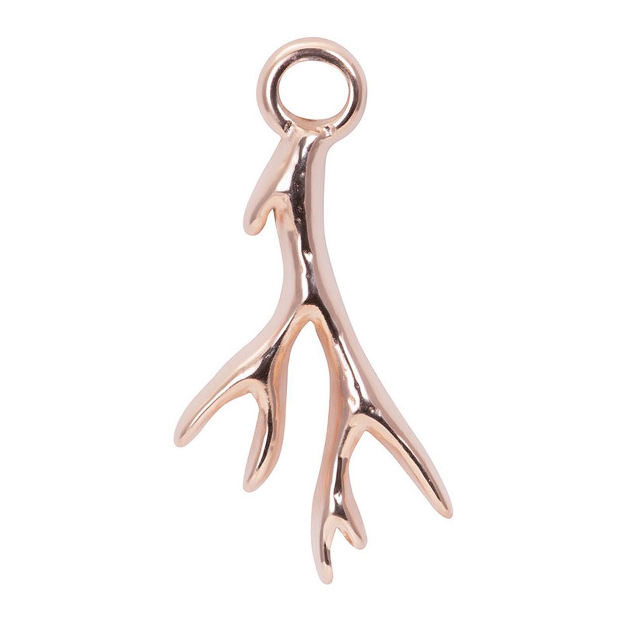 Deze Hanger van het merk iXXXi is in de kleur ros�. iXXXi Charm antlers C43003-02
