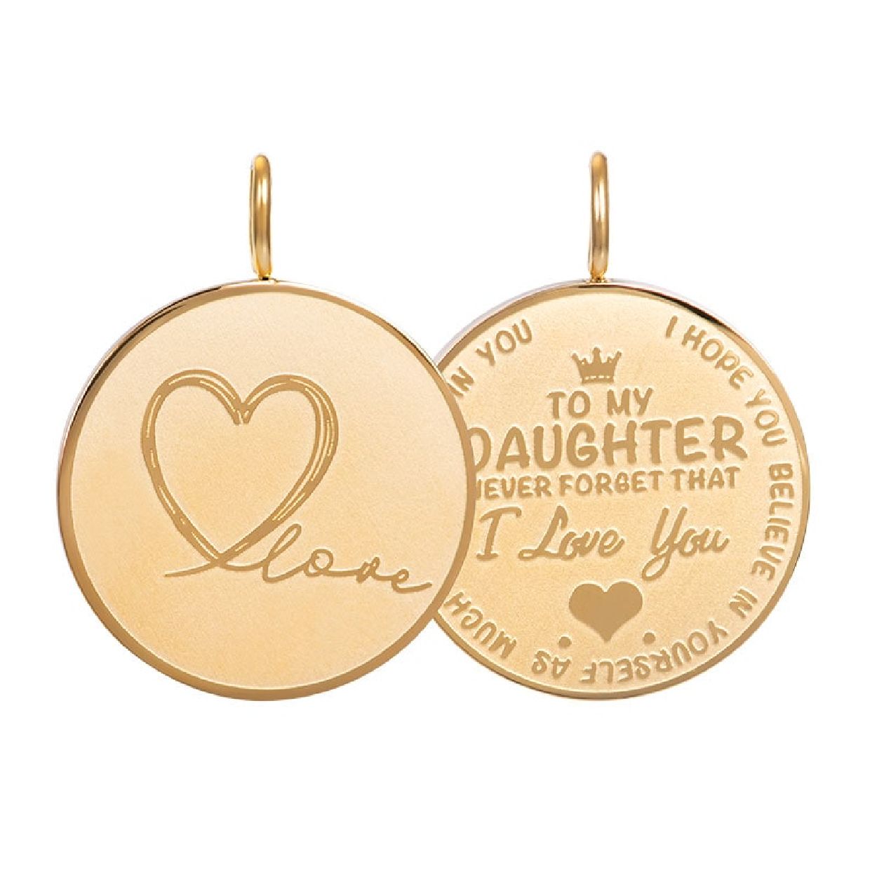 Deze collier is van het merk iXXXi Jewelry. Het damessieraad is goud van kleur. De collier is 990 millimeter.