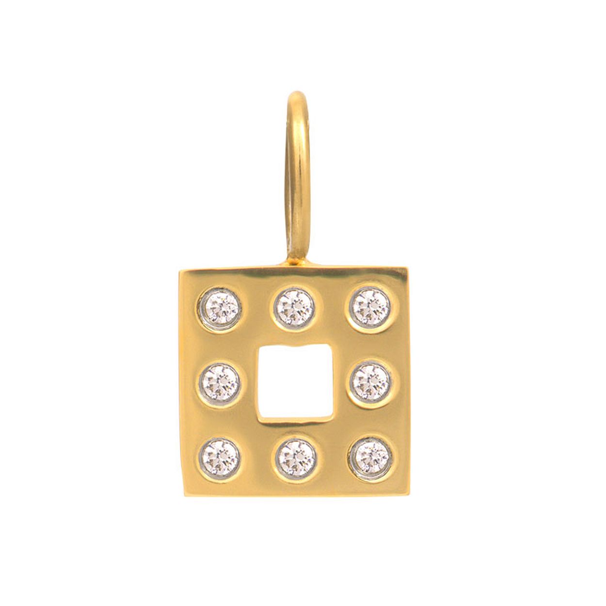 Deze hanger is van het merk iXXXi JEWELRY. Het is een damessieraad gemaakt van edelstaal. De hanger is goud van kleur.
