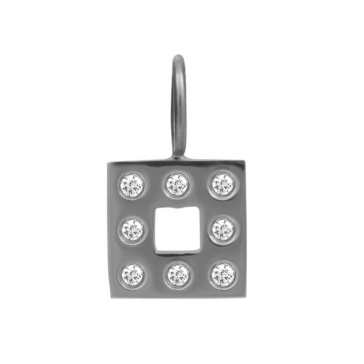 Deze hanger is van het merk iXXXi JEWELRY. Het is een damessieraad gemaakt van edelstaal. De hanger is zilver van kleur.
