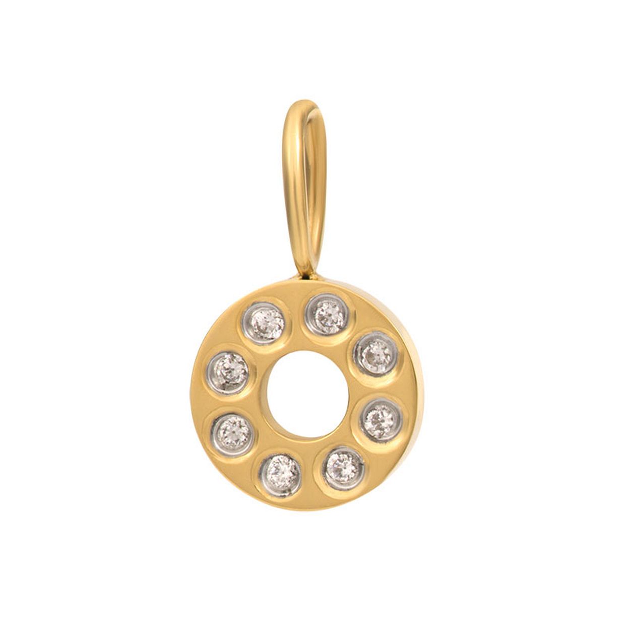Deze hanger is van het merk iXXXi JEWELRY. Het is een damessieraad gemaakt van edelstaal. De hanger is goud van kleur.