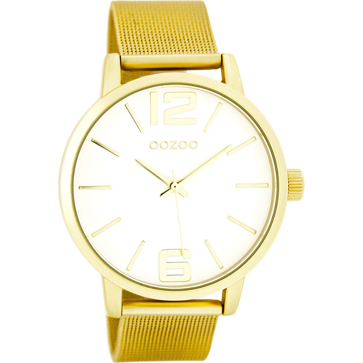 Dit is een horloge uit de collectie OOZOO Timepieces  van het merk Oozoo. Het heeft een ronde kast in maat 40.