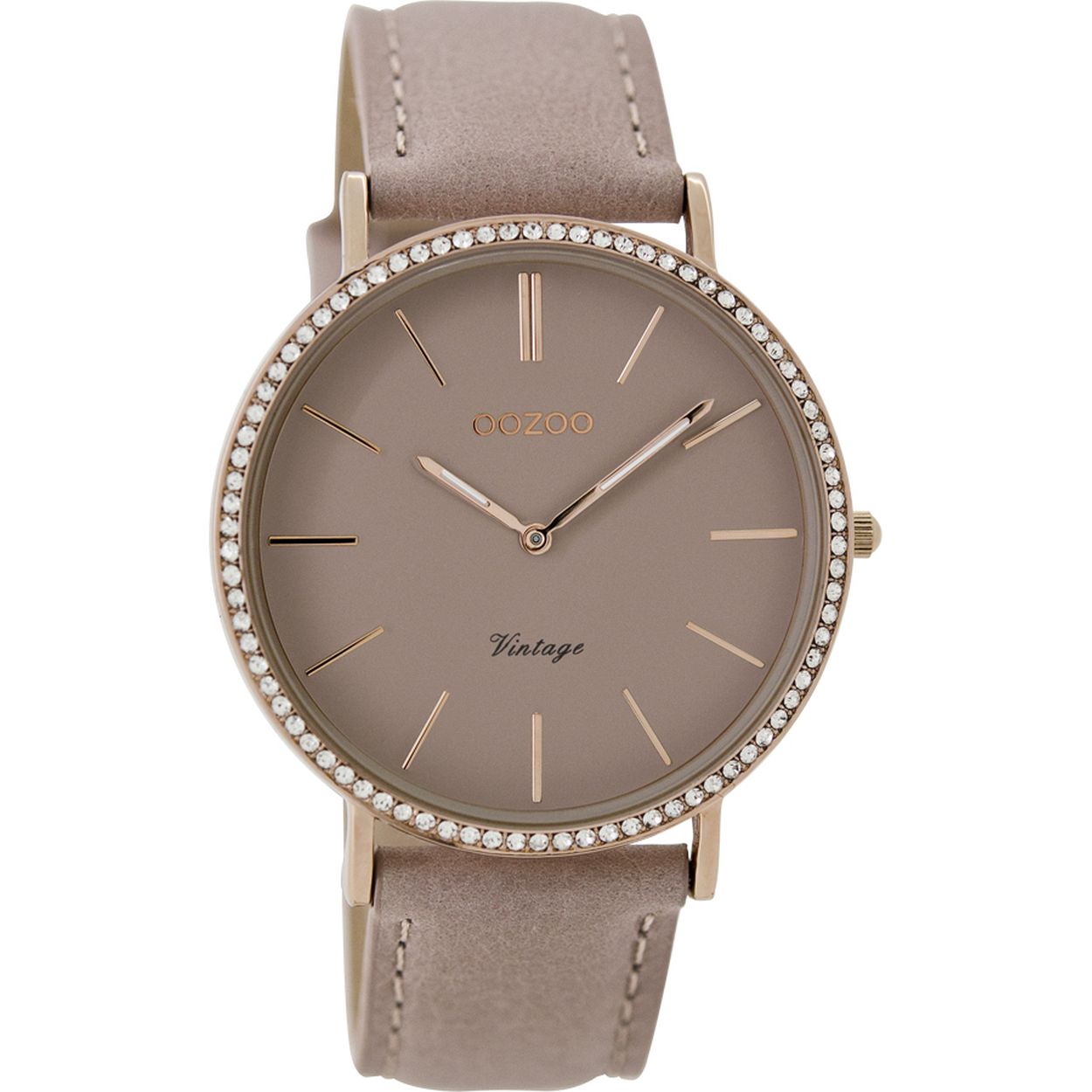 Dit is een horloge uit de collectie OOZOO Vintage  van het merk Oozoo. De kastmaat is 40.