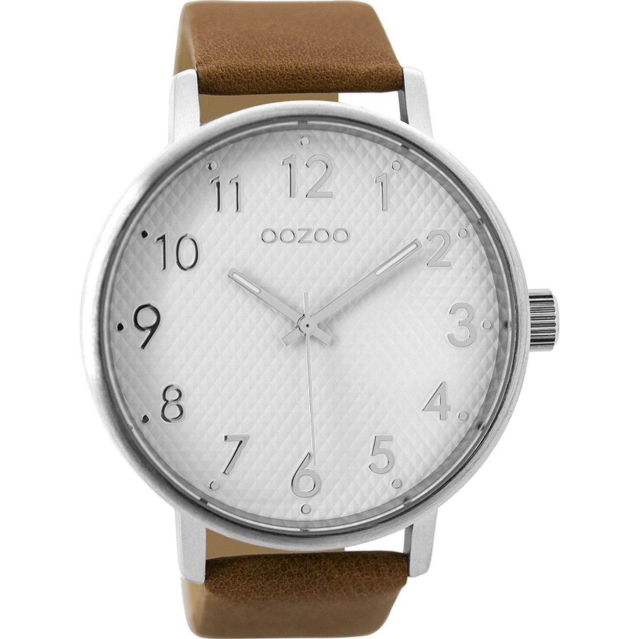 OOZOO Timepieces Bruin/Wit horloge C9401 (48 mm)
