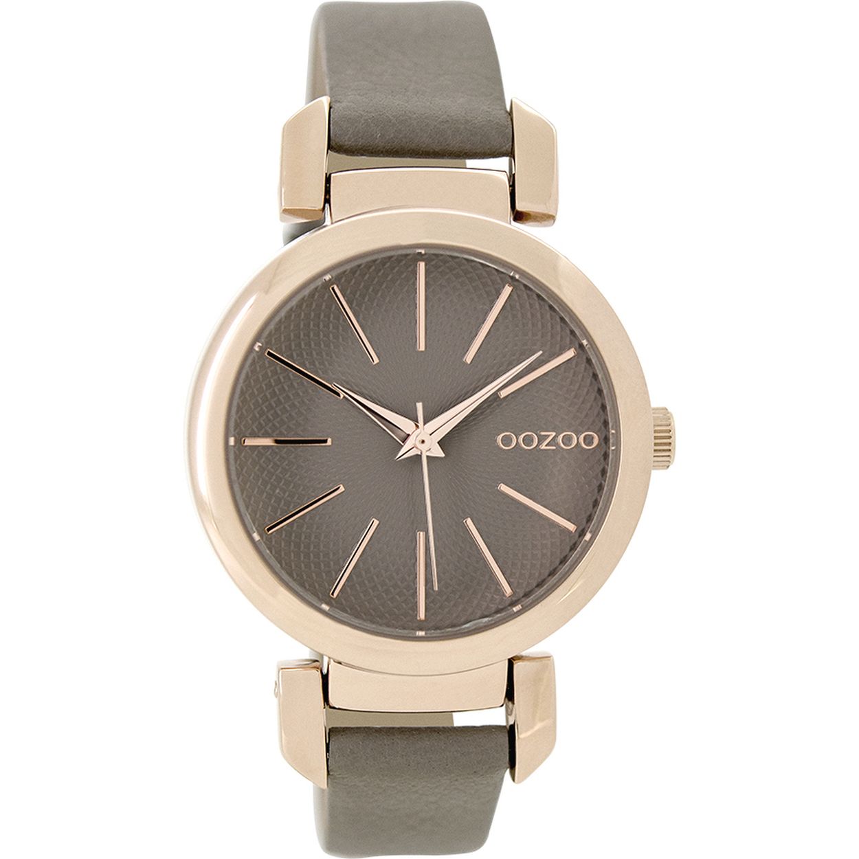 Dit is een horloge uit de collectie OOZOO Timepieces S/S  van het merk Oozoo. Het heeft een ronde kast in maat 36.