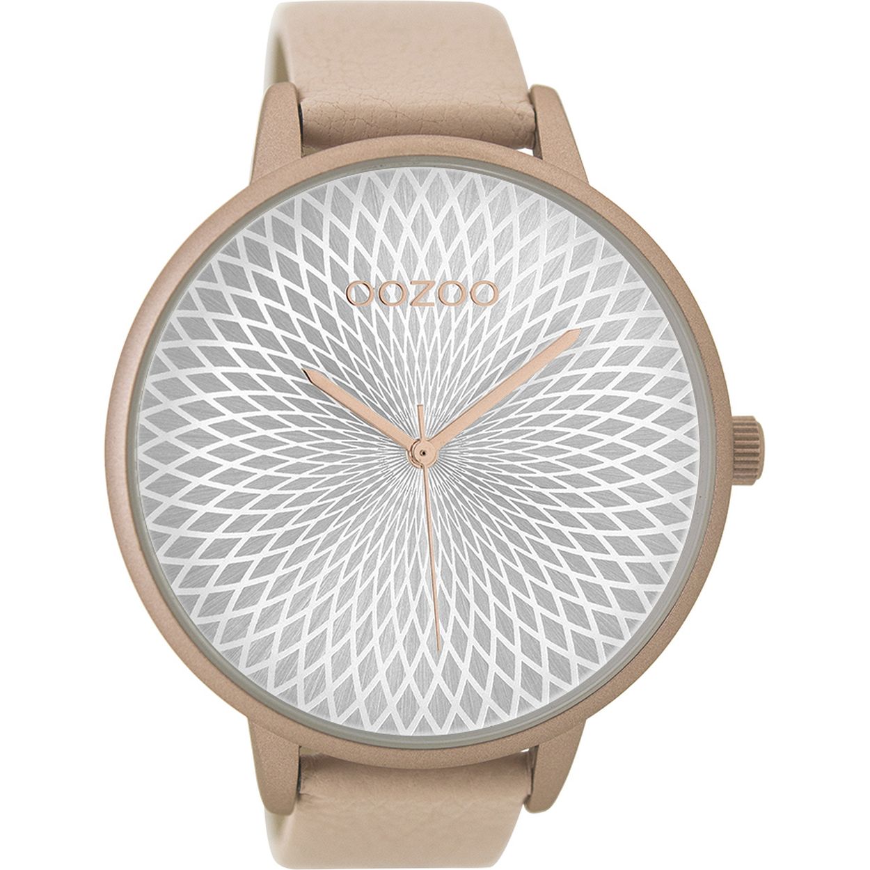 Dit is een horloge uit de collectie OOZOO Timepieces S/S 201 van het merk Oozoo. Het heeft een ronde kast in maat 48.