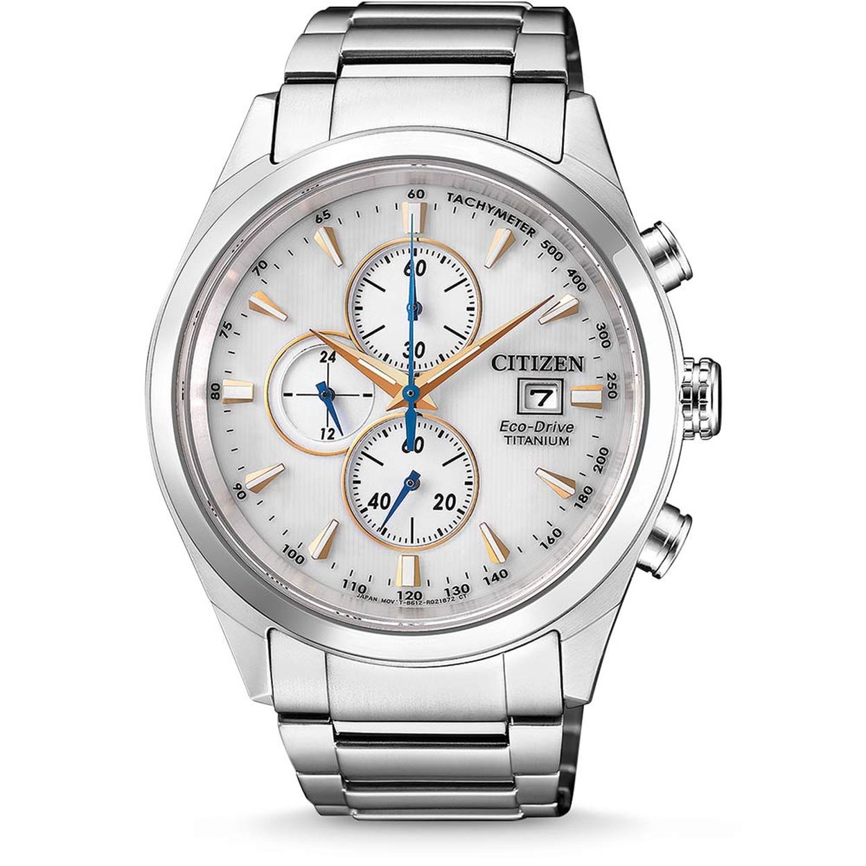 Algemeen
Geslacht: heren
Model: CA0650-82B

Voordelen
- zonne-energie
- band titanium zilver
- chronograaf/stopwatch
- wijzerplaat wit met rose gouden streepjes
- geschikt voor mensen met een allergie
- draagcomfort door licht gewicht
- boven gem. waterdicht: zwemmen/duiken
- maat kast 42,5mm (breedte) 11,8mm (dikte)




