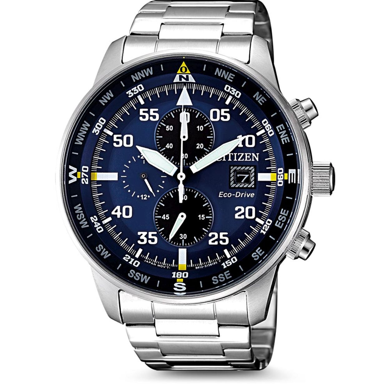 Algemeen
Geslacht: heren
Model: CA0690-88L

Voordelen
- zonne-energie
- band edelstaal zilver
- chronograaf/stopwatch
- wijzerplaat blauw met zilvere streepjes
- boven gem. waterdicht: zwemmen/duiken
- 24 uurs aanduiding
- maat kast 44mm (breedte) 13mm (dikte)





