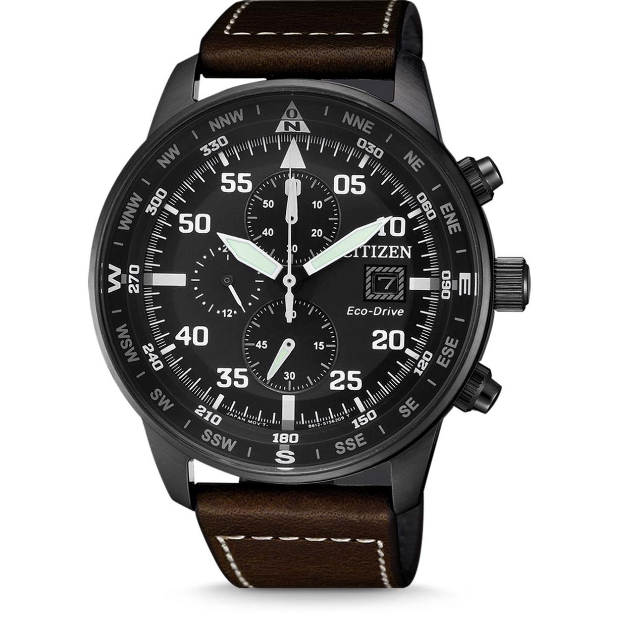 Algemeen
Geslacht: heren
Model: CA0695-17E

Voordelen
- zonne-energie
- band echt leer bruin
- chronograaf/stopwatch
- wijzerplaat zwart met zilvere streepjes
- boven gem. waterdicht: zwemmen/duiken
- 24 uurs aanduiding
- maat kast 44mm (breedte) 13mm (dikte)





