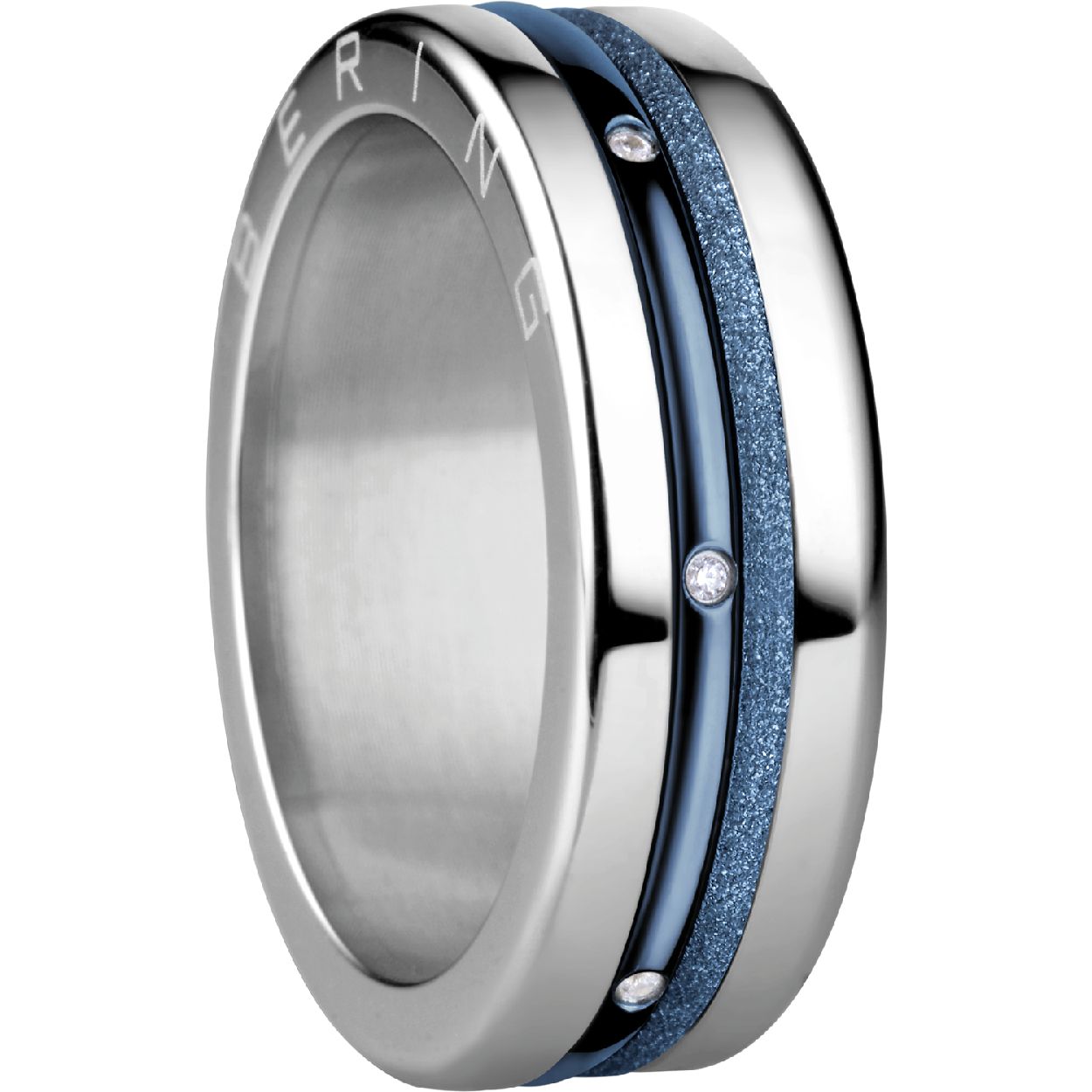 Dit is een prachtige ring van het merk Bering. Dit sieraad is gemaakt van edelstaal. Daarnaast bevat dit sieraad swarovski elementen De maat is: 63