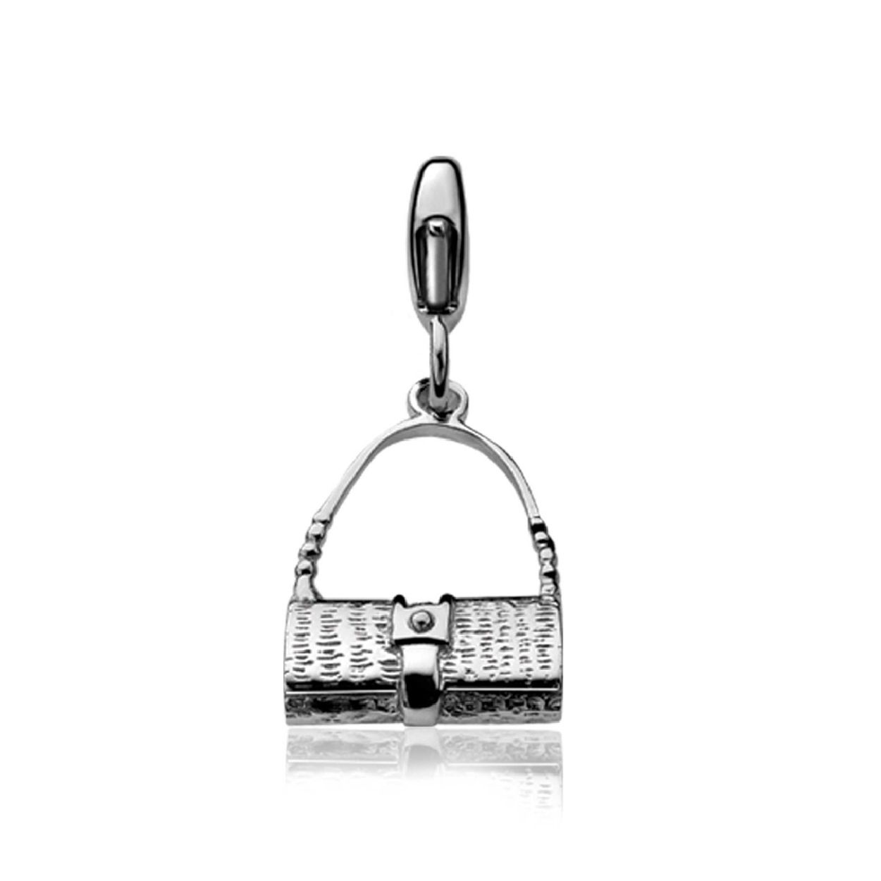 Zinzi zilveren bedel schoudertas CHARMS215