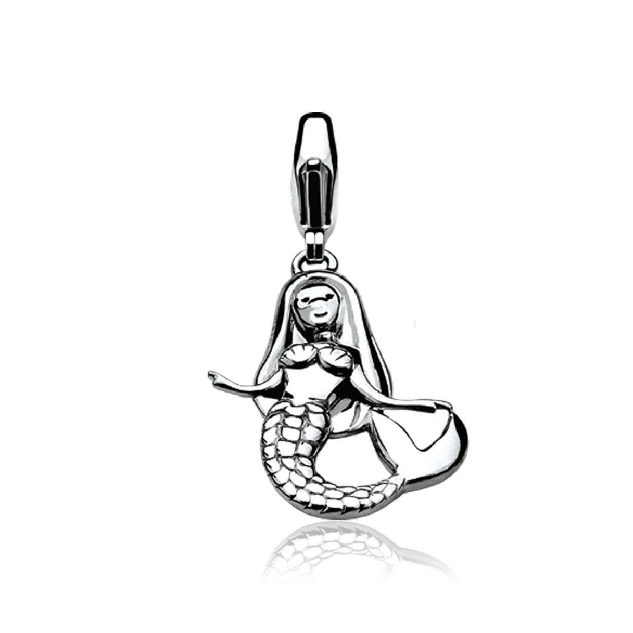 Zinzi zilveren bedel zeemeermin CHARMS260