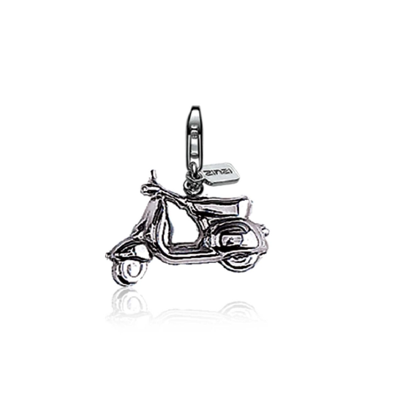 Zinzi zilveren bedel scooter CHARMS33