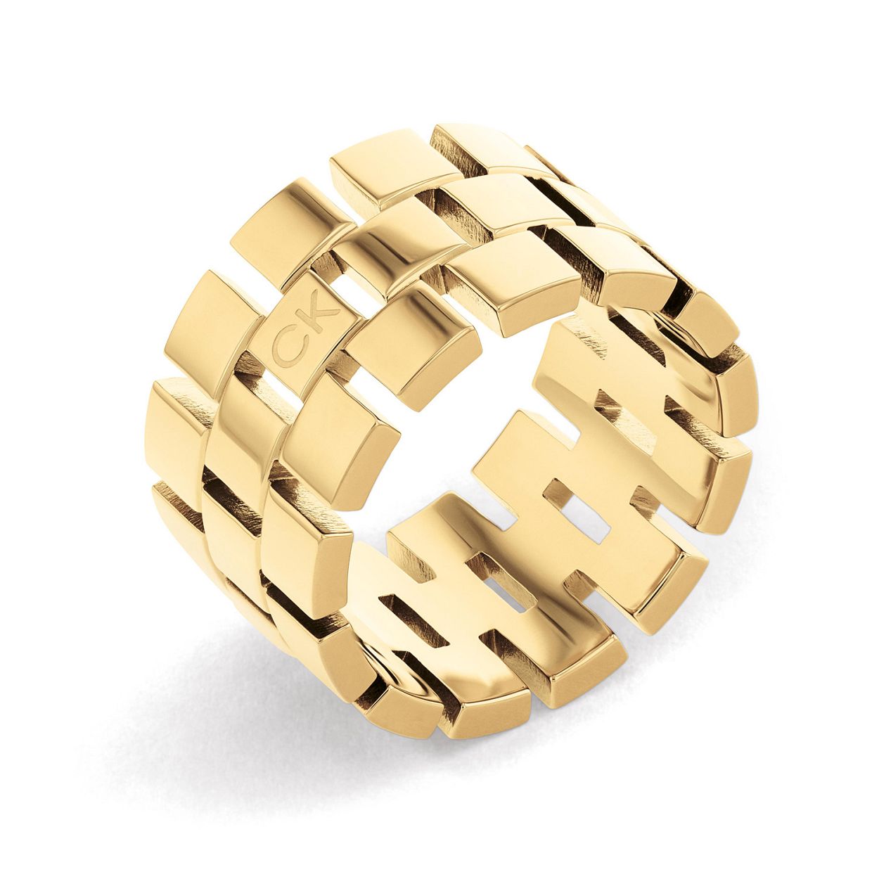 Calvin Klein CL35000325D Dames Ring Staal 56