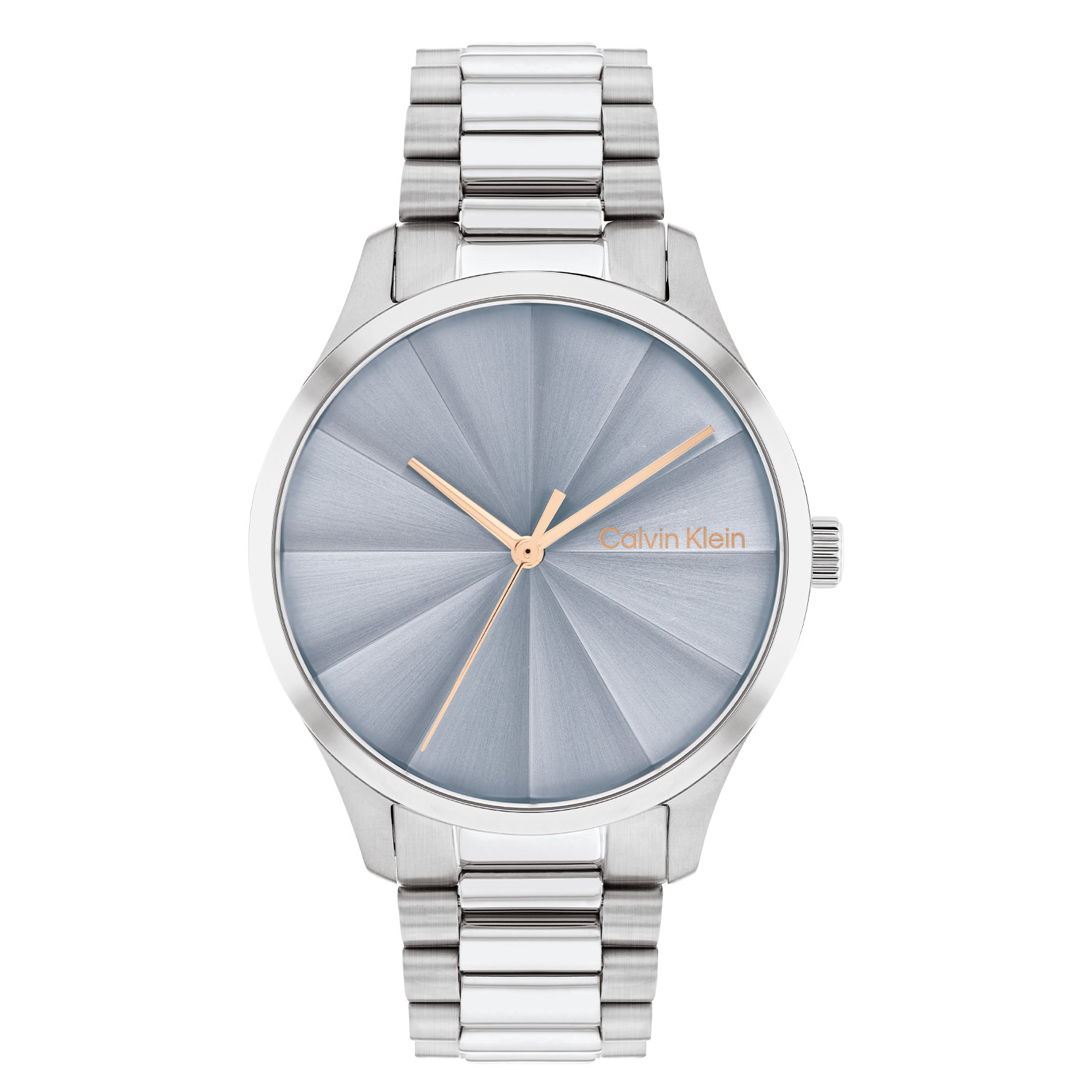 Dit Calvin Klein horloge behoort tot de Burst collectie.
Referentienummer: CK25200230

Dit chique Calvin Klein horloge heeft een stalen kast en band. De blauwe wijzerplaat is voorzien van het Calvin Klein logo op 3 uur en goudkleurige wijzers. Het horloge is waterbestendig tot 3 atm en wordt afgeschermd door mineraalglas.